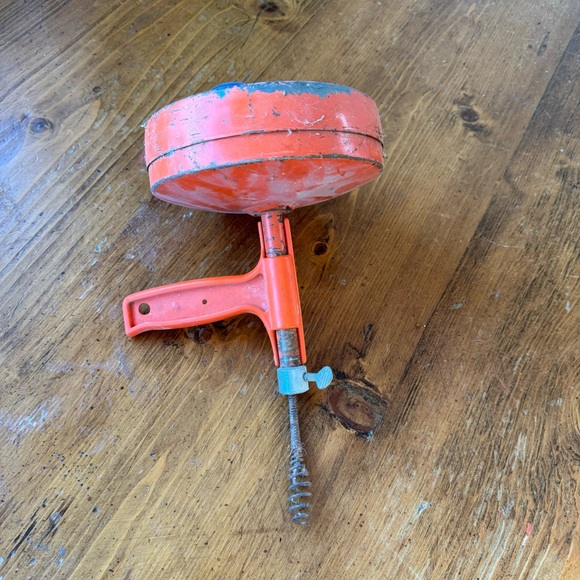 VINTAGE PLUMBING General Wire Spring DRAIN CLEANER SNAKE - Picture 1 of 4